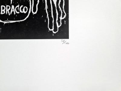JEAN-MICHEL BASQUIAT (d’après) - Dos du cou - Sérigraphie 2