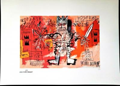 JEAN-MICHEL BASQUIAT - Sin titulo - Serigrafía 2