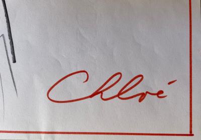 Karl LAGERFELD - Croquis pour un blouson - Dessin original 2