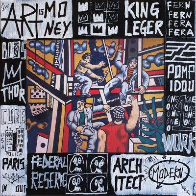 SPACO - Fernand Leger work , 2022 - Technique mixte signée 2