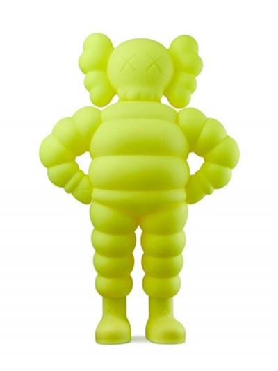 KAWS - CHUM Yellow - Sculpture 2