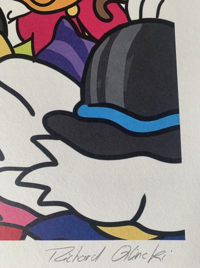 Richard ORLINSKI - CARTOONS - CATCH ME IF YOU CAN -Sérigraphie signée au crayon 2