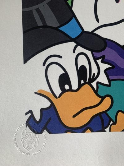 Richard ORLINSKI - CARTOONS - CATCH ME IF YOU CAN -Sérigraphie signée au crayon 2