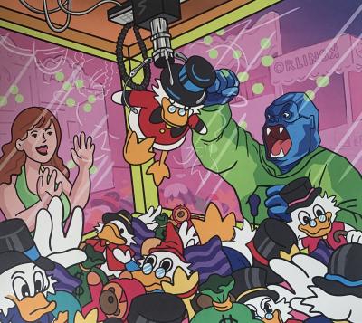 Richard ORLINSKI - CARTOONS - CATCH ME IF YOU CAN -Sérigraphie signée au crayon 2