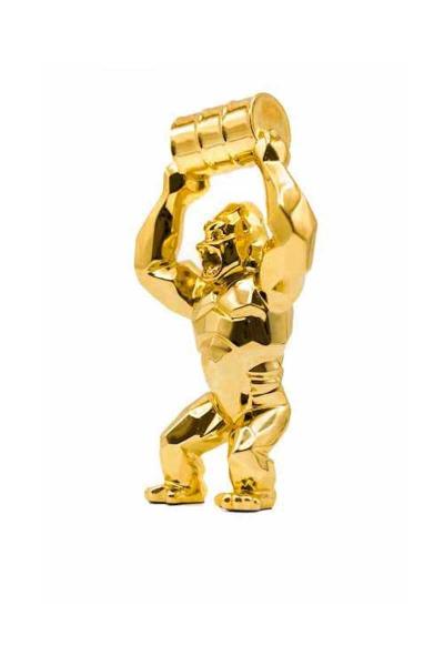 Richard ORLINSKI - KONG OIL SPIRIT (GOLD EDITION) - Sculpture résine 2
