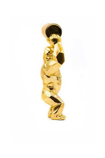 Richard ORLINSKI - KONG OIL SPIRIT (GOLD EDITION) - Sculpture résine 2