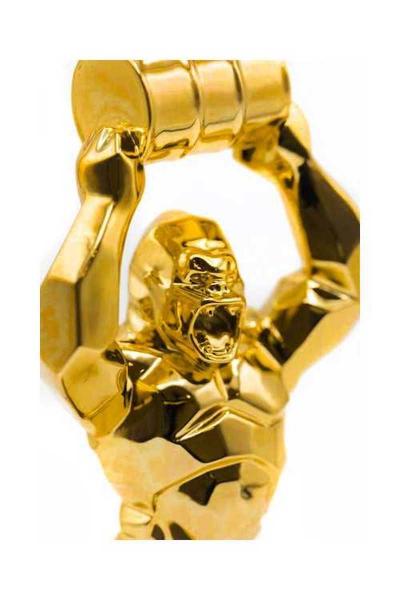 Richard ORLINSKI - KONG OIL SPIRIT (GOLD EDITION) - Sculpture résine 2