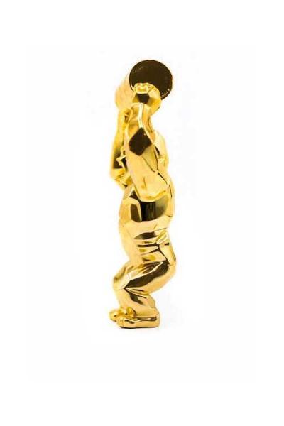Richard ORLINSKI - KONG OIL SPIRIT (GOLD EDITION) - Sculpture résine 2