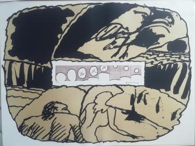 Pierre ALECHINSKY - Central Park, 1976 - 4 lithographies signées et numérotées 2