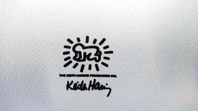 Keith Haring (despuès) - Mejores Amigos - Serigrafia Ediciòn Limitada 2