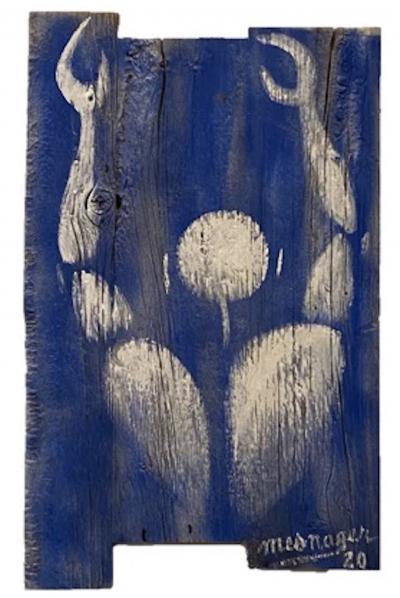 Jérôme Mesnager - Buste Bleu, 2021 - Mesnager 2021 2