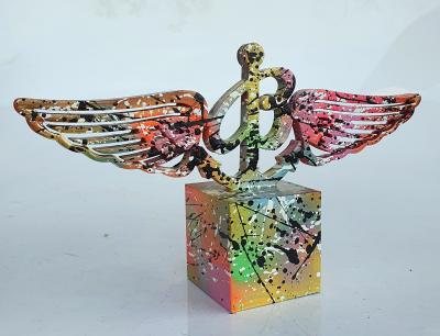 SPACO -  King Breitling colors , 2022 - Sculpture 2