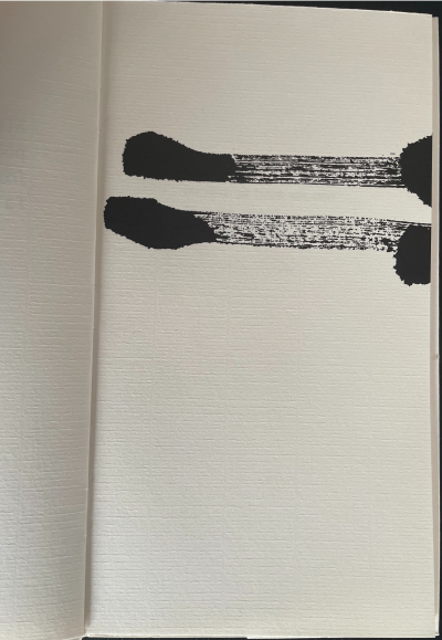 Pierre Soulages - Messine ou je passe - Illustration de frontispice 2