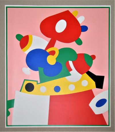 Otmar ALT - Feuerblumenilse, 1969 - Sérigraphie en couleurs 2