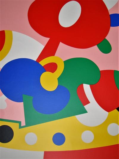 Otmar ALT - Feuerblumenilse, 1969 - Sérigraphie en couleurs 2