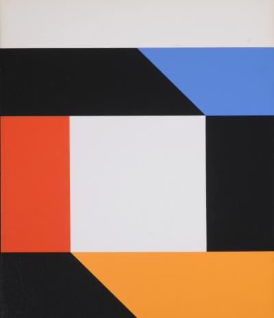 Max BILL -  Abstract composition, 1971 - Serigraph on wove paper 2