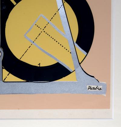 Francis PICABIA - Petite solitude au milieu des soleils, 1953 - Sérigraphie (ENCADRÉE) 2