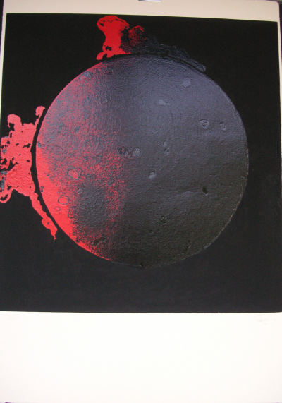 Paul Van Hoeydonck  - Barcelona JO - Lithographie originale signée 2