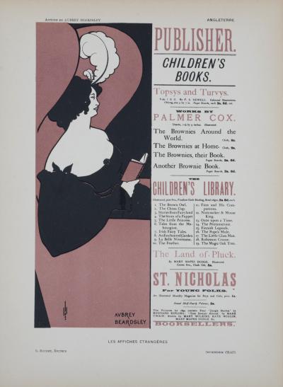 Aubrey BEARDSLEY - Editeur de livres pour enfants, 1897 - Lithographie 2