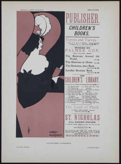 Aubrey BEARDSLEY - Editeur de livres pour enfants, 1897 - Lithographie 2