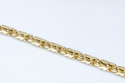 Collier maille royale en or jaune 18 carats 2