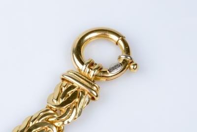 Collier maille royale en or jaune 18 carats 2