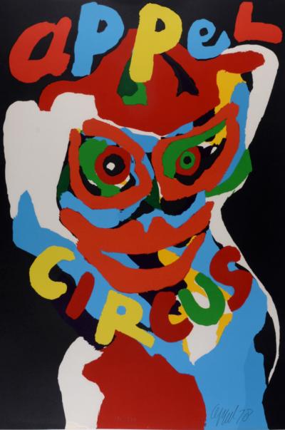 Karel APPEL - Circus, 1978 - Original lithograph (Hand-signed !) 2