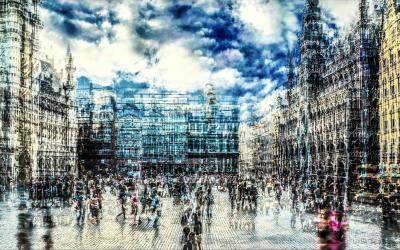 Gaudi .C - BRUXELLES GRAND PLACE (2017) - numérique 2