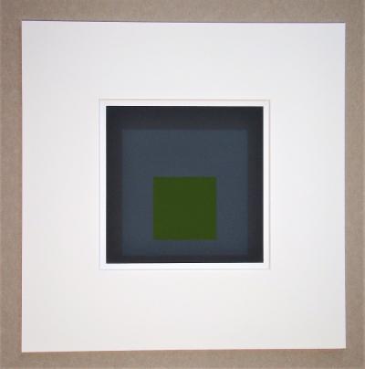 Josef ALBERS (d’après) - Hommage au Carré, 1973 - Sérigraphie en couleurs 2