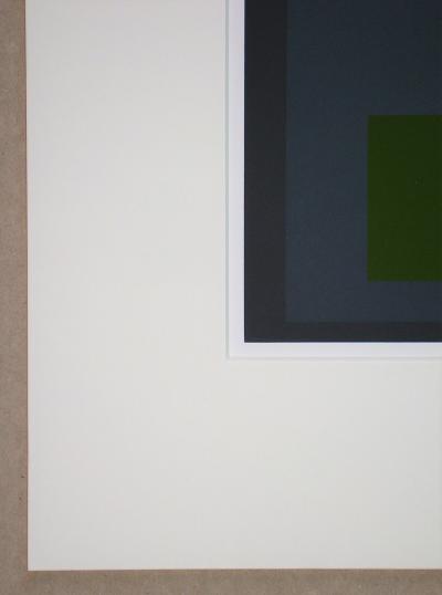 Josef ALBERS (d’après) - Hommage au Carré, 1973 - Sérigraphie en couleurs 2