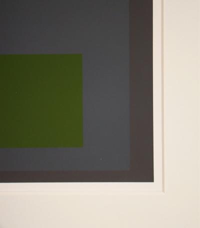 Josef ALBERS (d’après) - Hommage au Carré, 1973 - Sérigraphie en couleurs 2