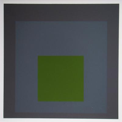 Josef ALBERS (d’après) - Hommage au Carré, 1973 - Sérigraphie en couleurs 2