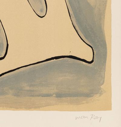 Man RAY - De l’origine des espèces par voie de sélection irrationnelle (#D), 1971 - Original lithograph  (Hand-signed!) 2