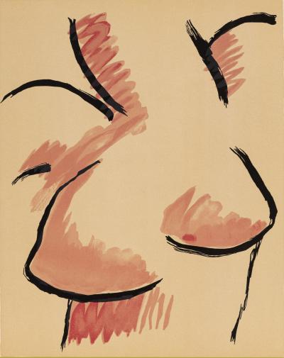 Man RAY - De l’origine des espèces par voie de sélection irrationnelle (#A), 1971 - Lithographie originale (Signée à la main !) 2