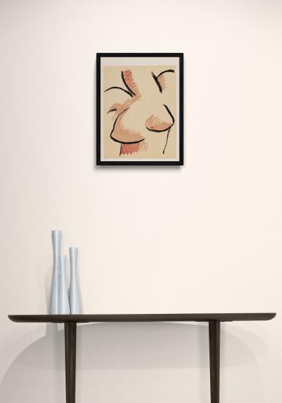 Man RAY - De l’origine des espèces par voie de sélection irrationnelle (#A), 1971 - Lithographie originale (Signée à la main !) 2