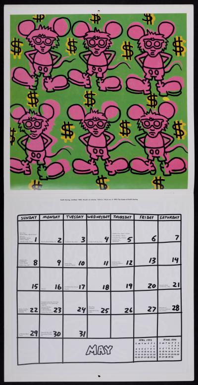 Keith HARING - 1994 Calendar (Ephemera) - Offset calendar on paper 2