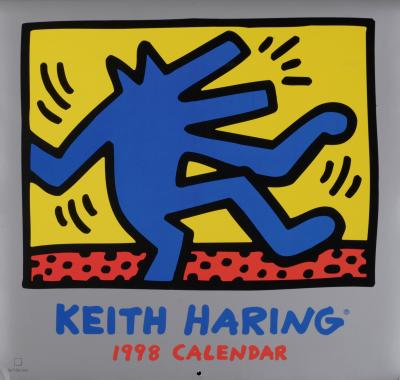 Keith HARING - Calendrier 1998 (Ephemera) - Calendrier décalé sur papier 2