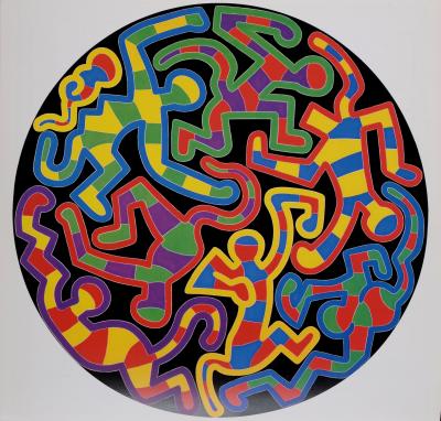 Keith HARING - 1995 Calendar (Ephemera) - Calendrier décalé sur papier 2