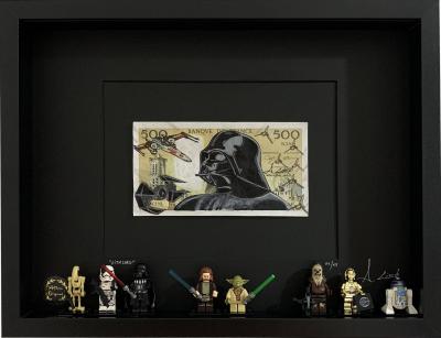 Cisco - Sith Lord, 2024 - Acrylique sur billet 2