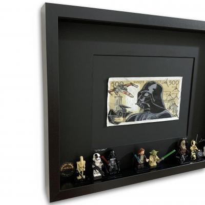 Cisco - Sith Lord, 2024 - Acrylique sur billet 2