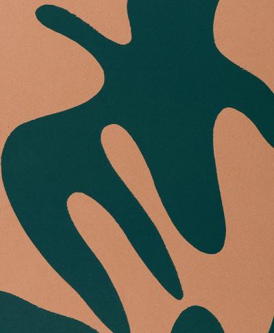 Jean Arp (D’après) - Composition en 2 couleurs, 1959 - pochoir 2