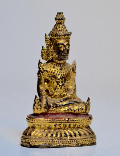 Thailande, époque Ratanakosin, Bouddha assis 2
