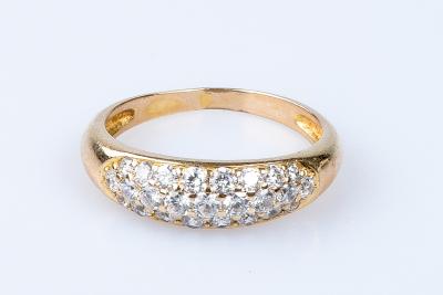 Bague en or jaune 9 carats 2