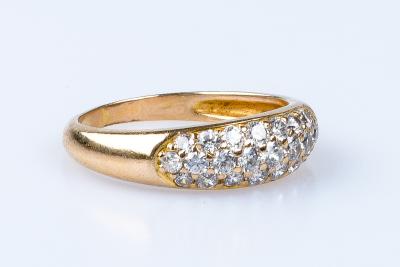 Bague en or jaune 9 carats 2