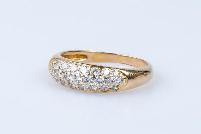 Bague en or jaune 9 carats 2