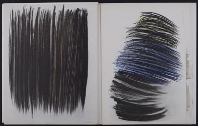 Hans HARTUNG - Pastels, Portfolio Peintres d’aujourd’hui, 1962 - Set of 9 offset lithographs in colors on thick paper 2