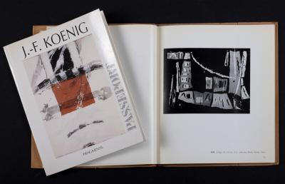 John Franklin KOENIG - Monographs, a set of 7 books published between 1960 and 1994. 2