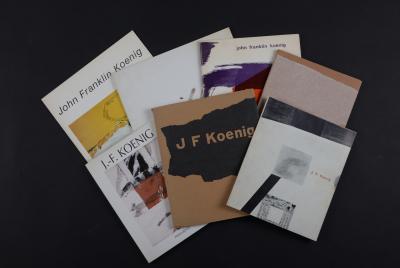 John Franklin KOENIG - Monographs, a set of 7 books published between 1960 and 1994. 2