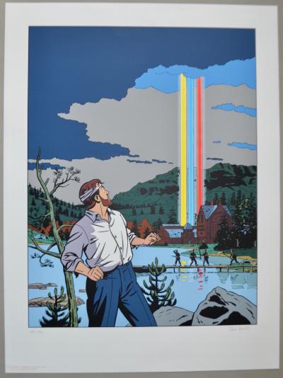 Ted Benoit - Blake et Mortimer - L’Etrange rendez-vous, 2001 - Sérigraphie 2
