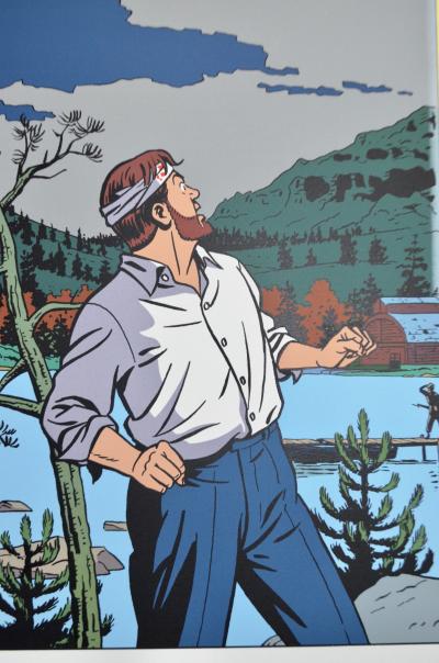 Ted Benoit - Blake et Mortimer - L’Etrange rendez-vous, 2001 - Sérigraphie 2